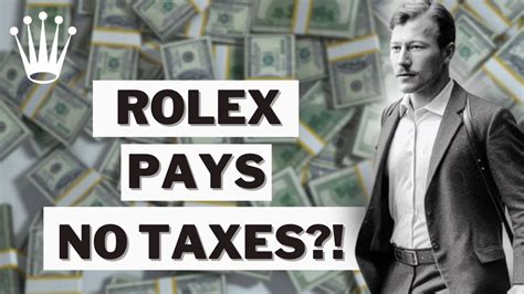 buy rolex no sales tax|does rolex pay taxes.